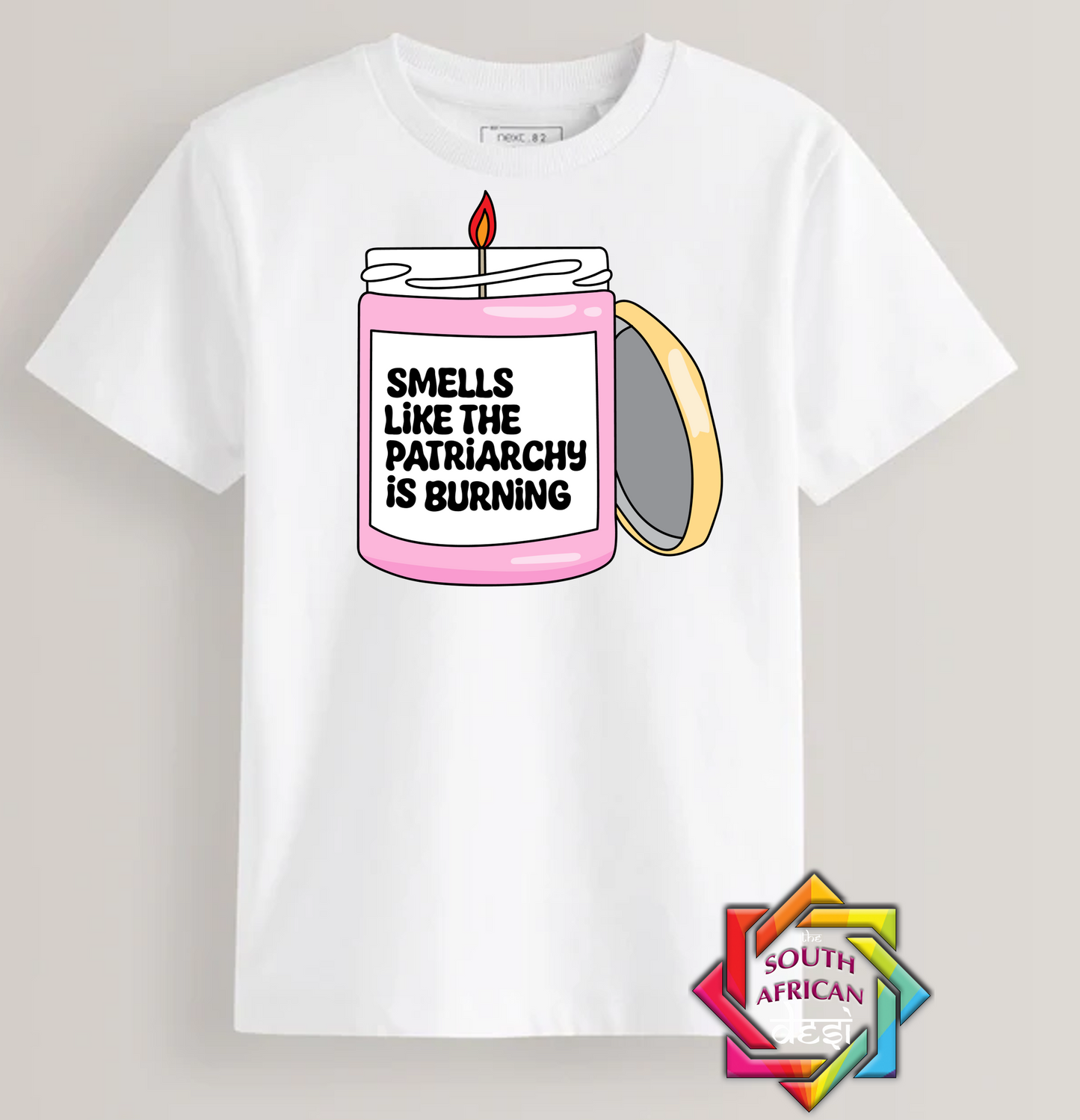 SMELLS LIKE THE PATRIARCHY IS BURNING | T-SHIRT/HOODIE/SWEATER | SUPPORT GBV