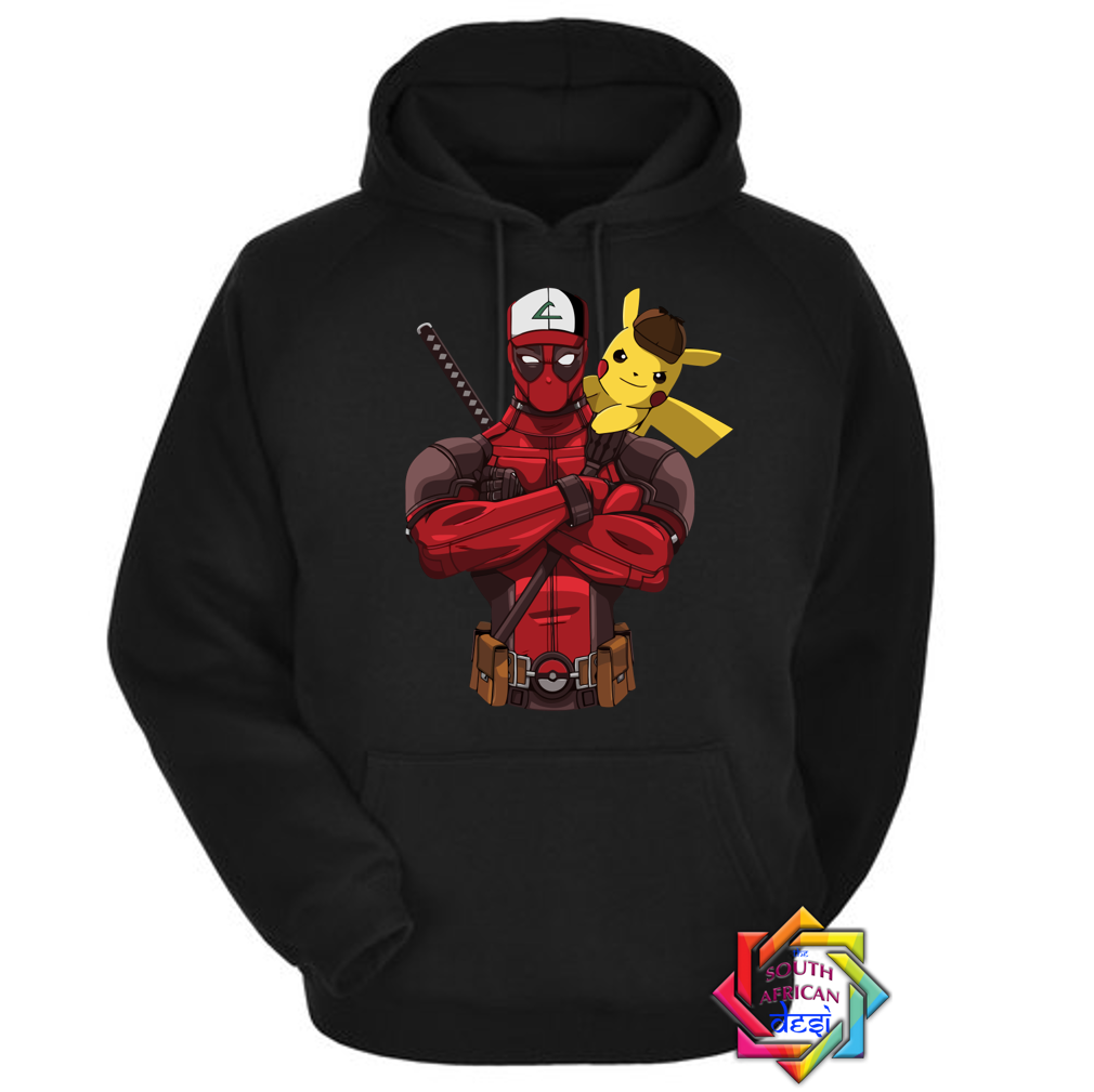 Pikachu deadpool hoodie online