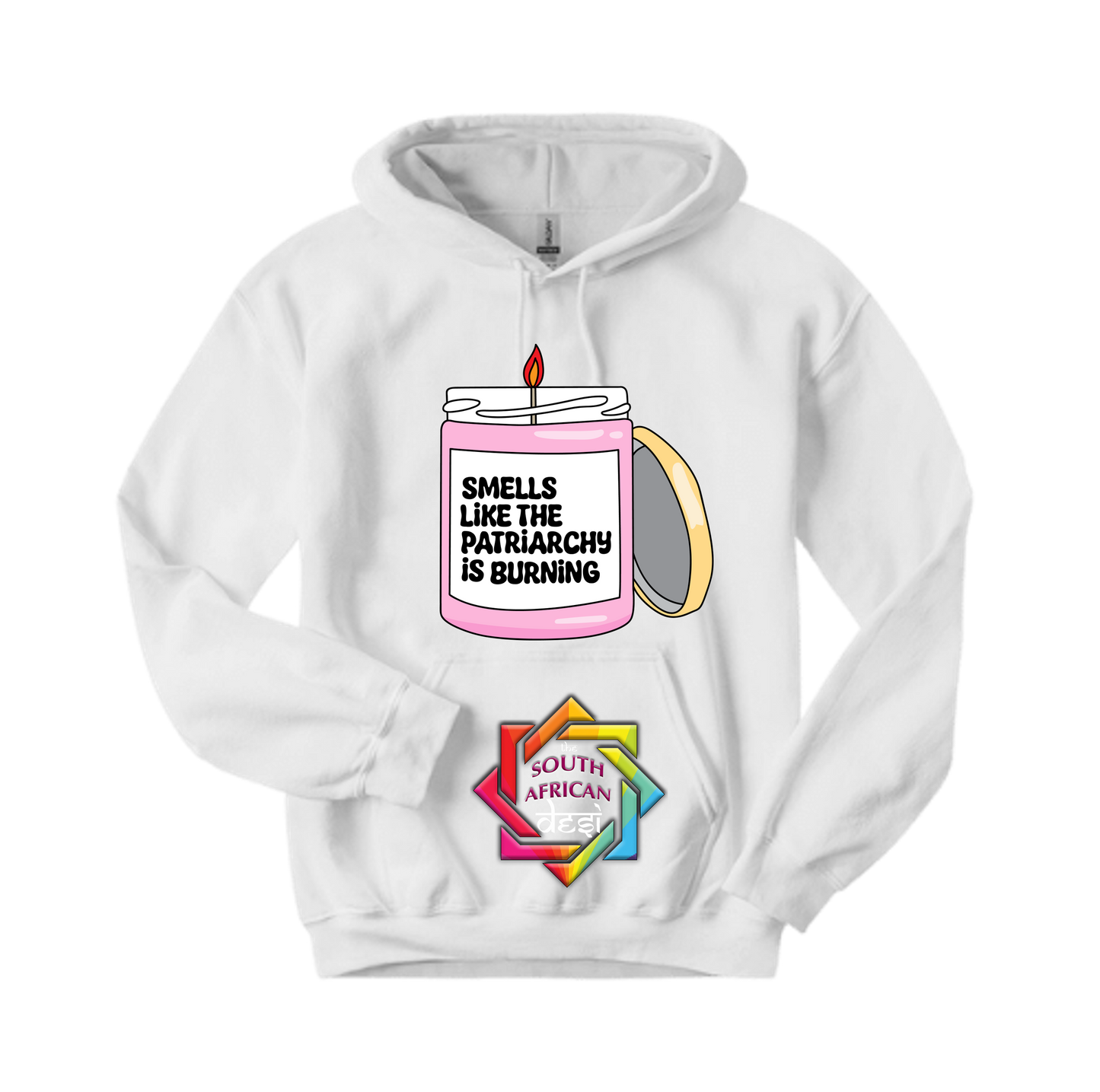 SMELLS LIKE THE PATRIARCHY IS BURNING | T-SHIRT/HOODIE/SWEATER | SUPPORT GBV