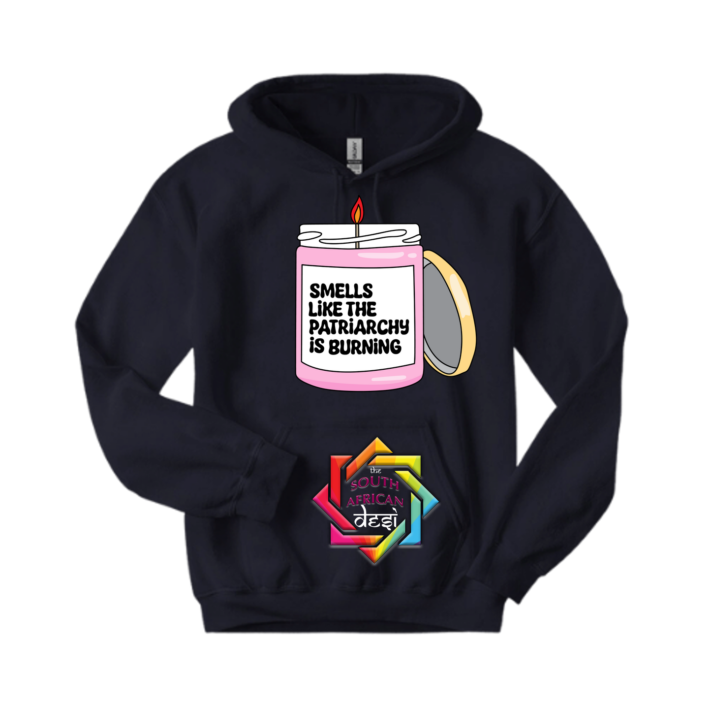 SMELLS LIKE THE PATRIARCHY IS BURNING | T-SHIRT/HOODIE/SWEATER | SUPPORT GBV