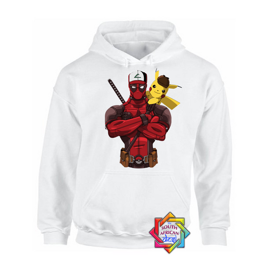 DEADPOOL X PIKACHU INSPIRED HOODIE/SWEATER | UNISEX