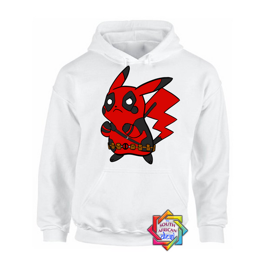 PIKACHU X DEADPOOL INSPIRED HOODIE/SWEATER | UNISEX