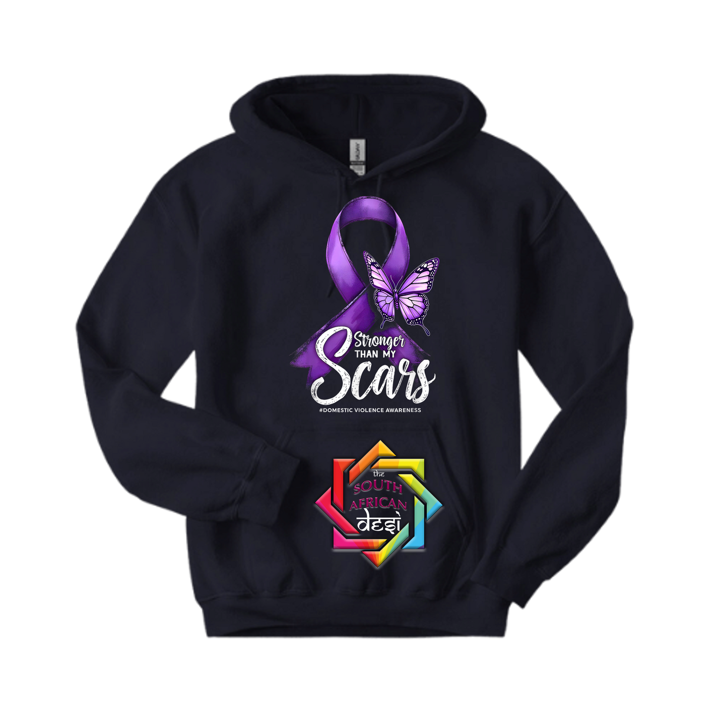STRONGER THAN MY SCARS | T-SHIRT/HOODIE/SWEATER | SUPPORT GBV