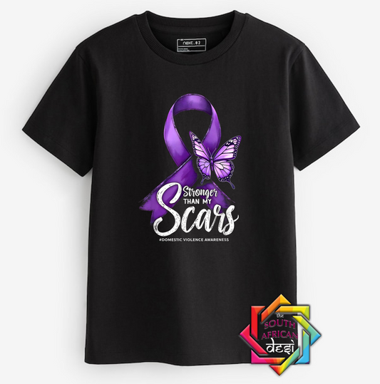 STRONGER THAN MY SCARS | T-SHIRT/HOODIE/SWEATER | SUPPORT GBV