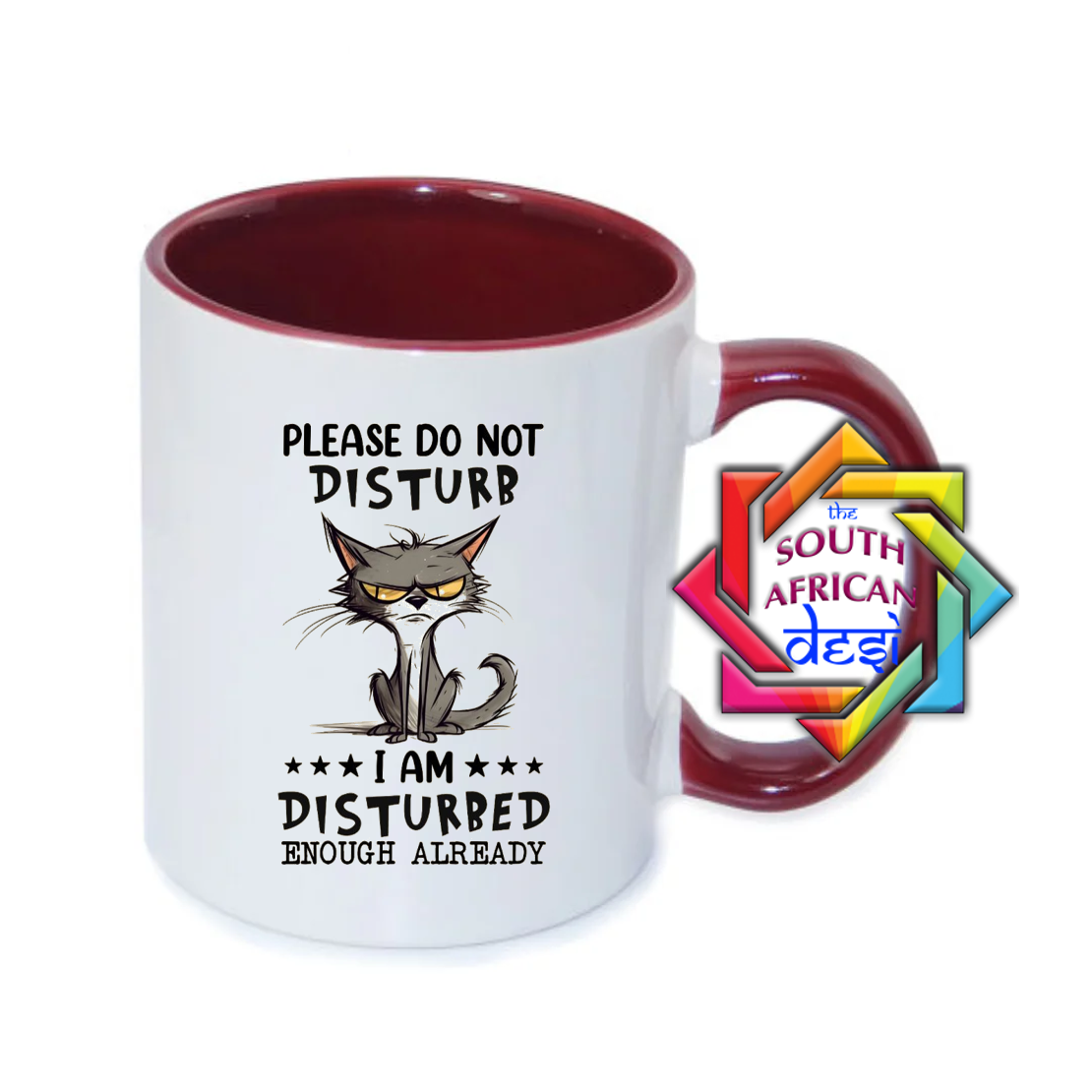 PLEASE DO NOT DISTURB, I AM DISTURBED ENOUGH ALREADY MUG