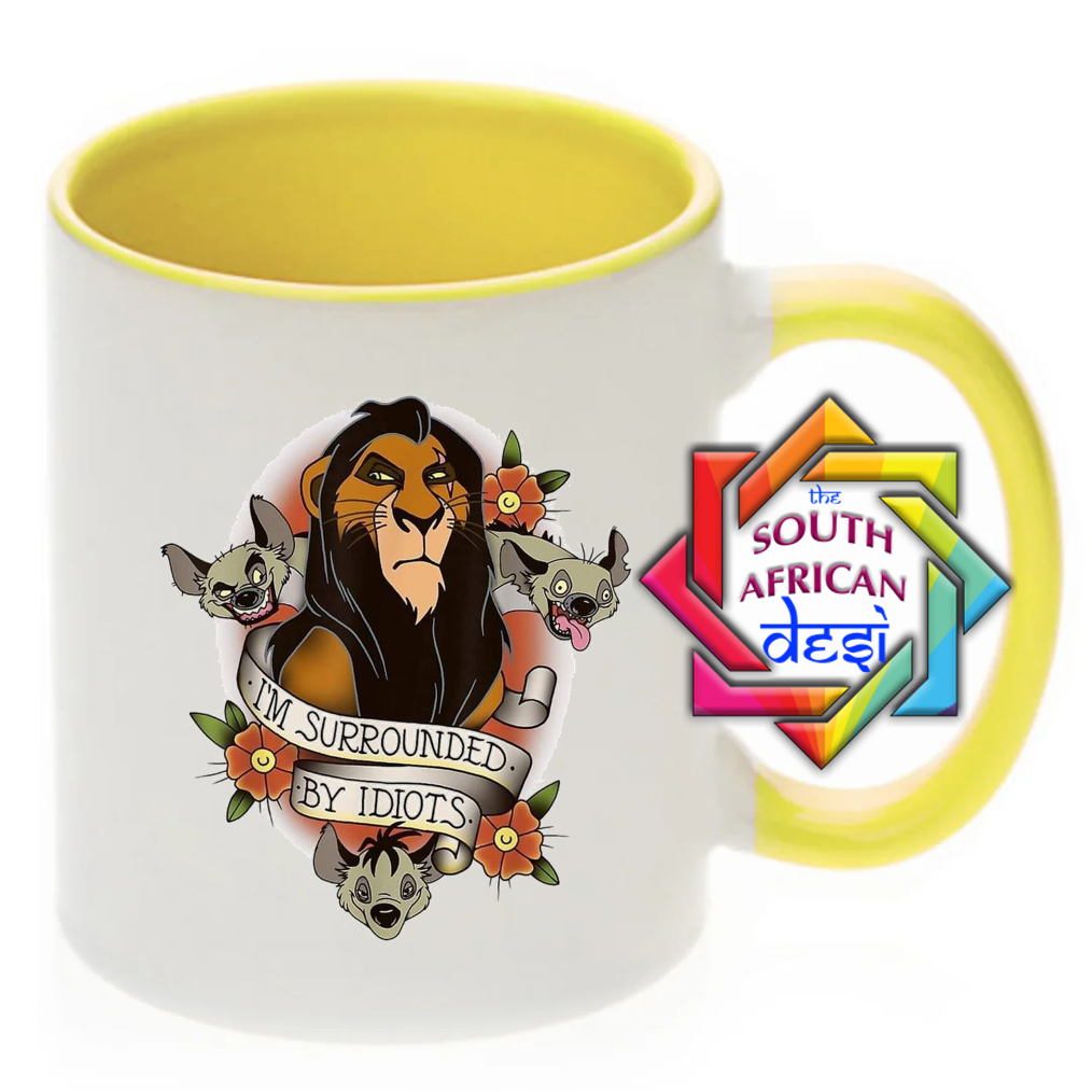 I'M SURROUNDED BY IDIOTS MUG