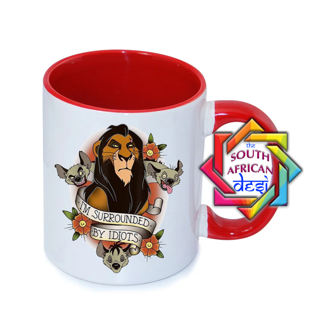 I'M SURROUNDED BY IDIOTS MUG