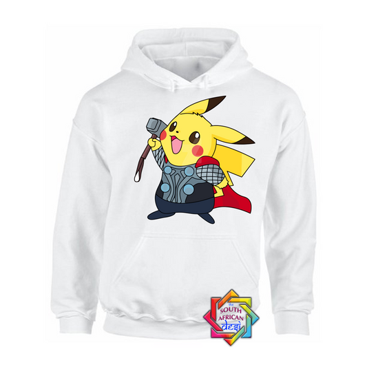 PIKACHU X THOR INSPIRED HOODIE/SWEATER | UNISEX