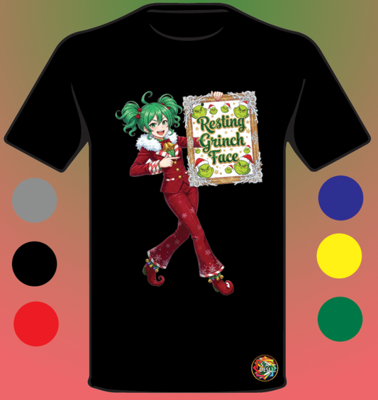 XMAS 2025 • RESTING GRINCH FACE 1