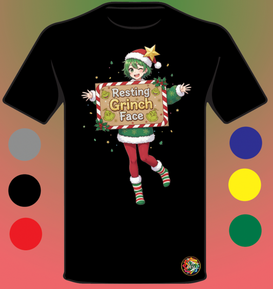 XMAS 2025 • RESTING GRINCH FACE 2