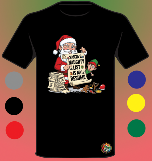 XMAS 2025 • SANTA'S NAUGHTY LIST IS MY RESUME 1