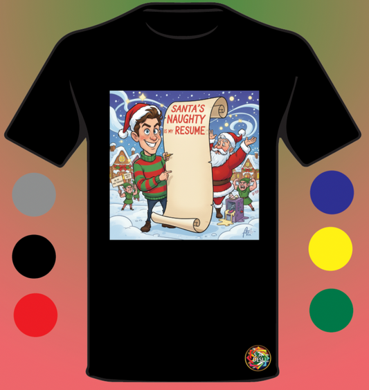 XMAS 2025 • SANTA'S NAUGHTY LIST IS MY RESUME 2