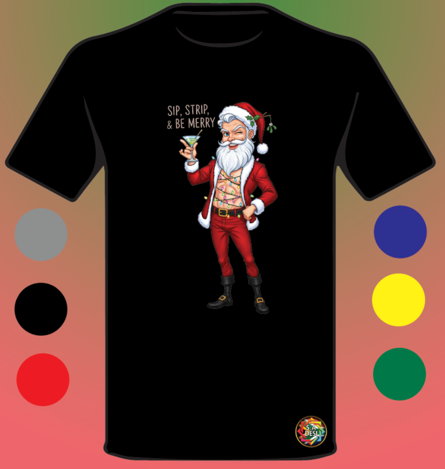 XMAS 2025 • SIP STRIP AND BE MERRY