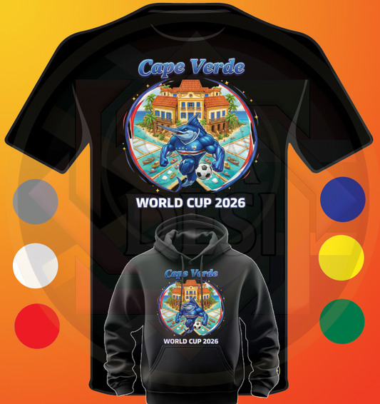 WORLD CUP SOCCER TEAMS INSPIRED CAPE VERDE