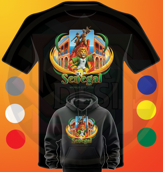 WORLD CUP SOCCER TEAMS INSPIRED SENEGAL