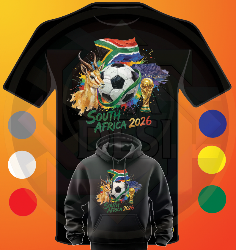 WORLD CUP SOCCER TEAMS INSPIRED SOUTH AFRICA BAFANA BAFANA 3