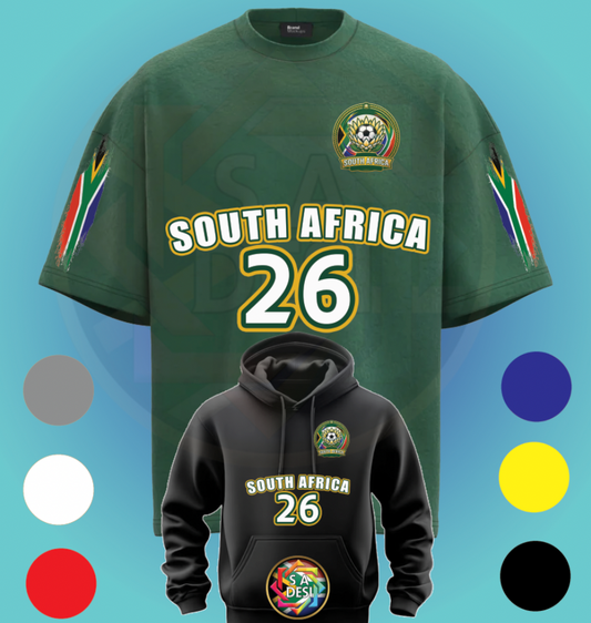 WORLD CUP SOCCER TEAMS INSPIRED SOUTH AFRICA BAFANA BAFANA 5