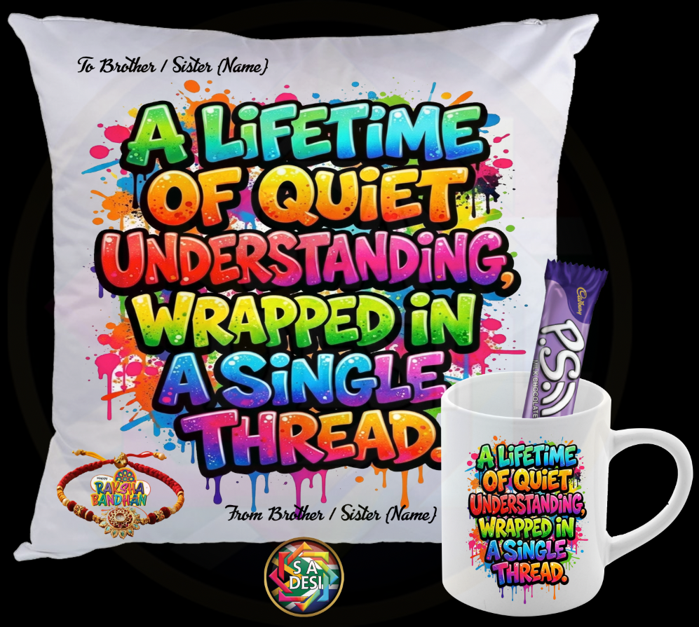 RAKSHA BANDHAN 2026 • WRAPPED IN A SINGLE THREAD  GIFT BOX