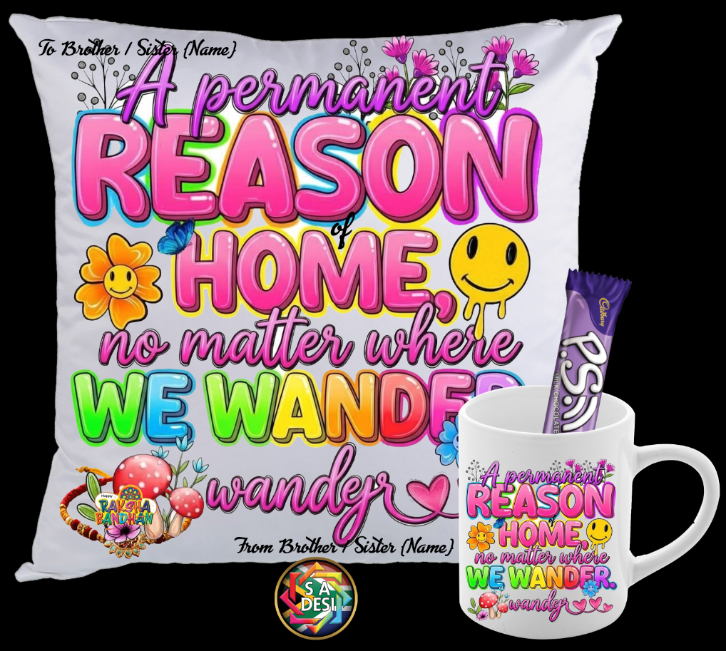 RAKSHA BANDHAN 2026 • A PERMANENT REASON.... GIFT BOX