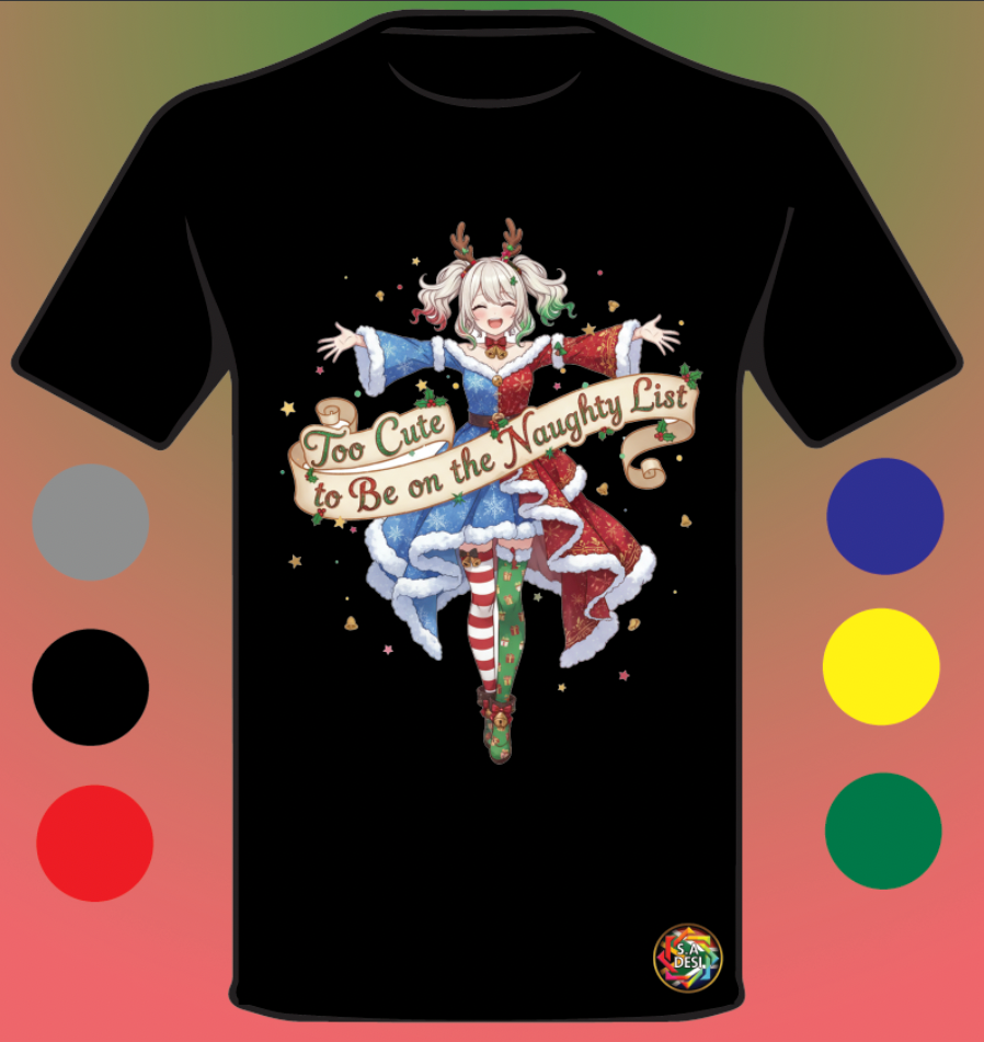 XMAS 2025 • TOO CUTE TO BE ON THE NAUGHTY LIST 1