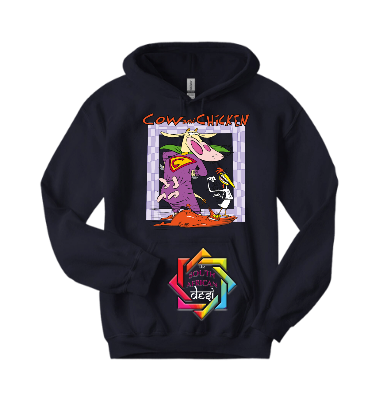RANDOM INSPIRED SERIES • COW & CHICKEN 2 HOODIE