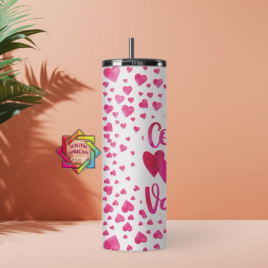 Coffee is my valentine | Anti Valentine's Gift Tumbler