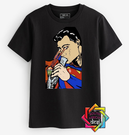 WEED SERIES • SUPERMAN BONG T-SHIRT/HOODIE/SWEATER