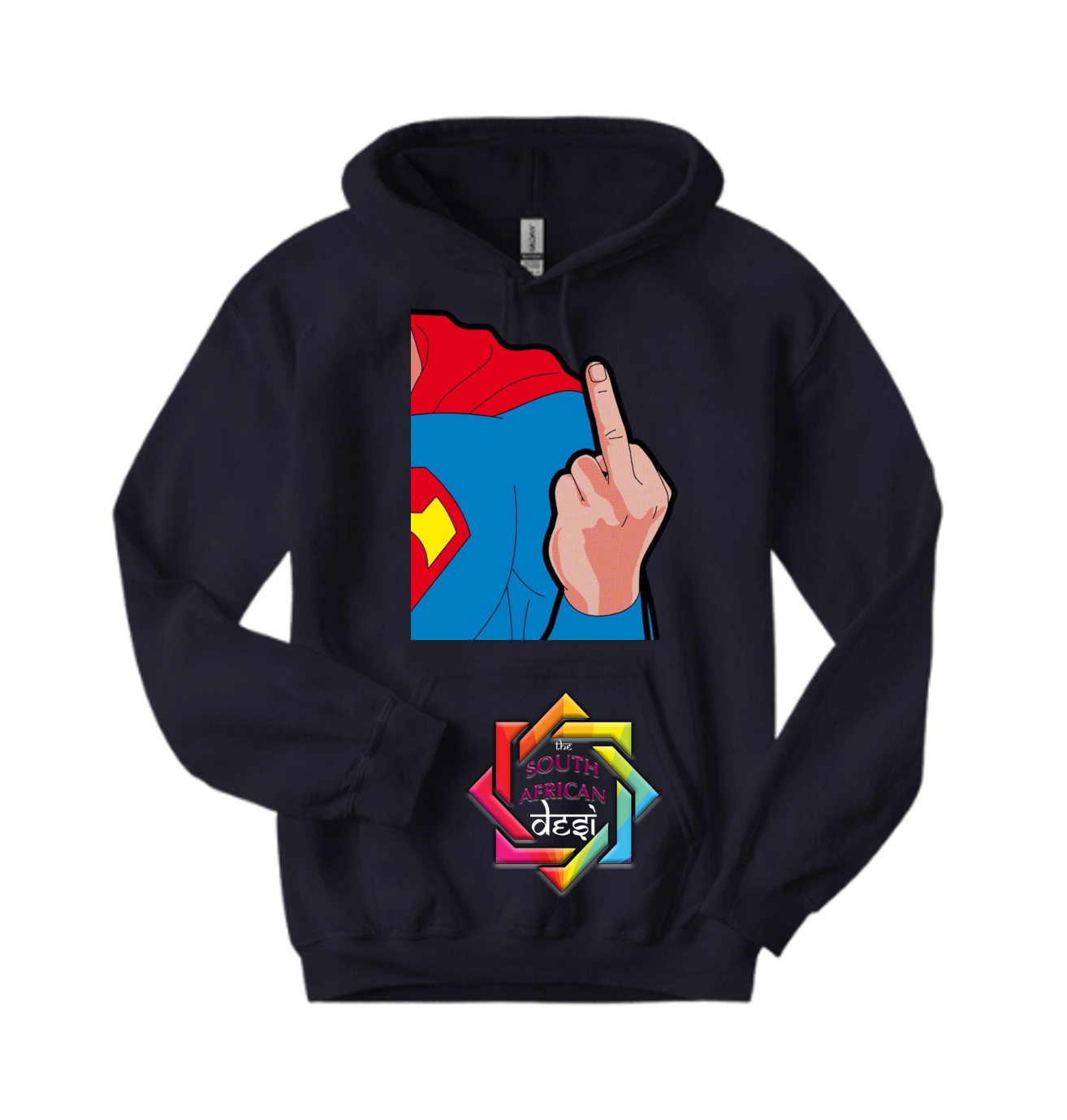 WEED SERIES • SUPERMAN MIDDLE FINGER  T-SHIRT/HOODIE/SWEATER
