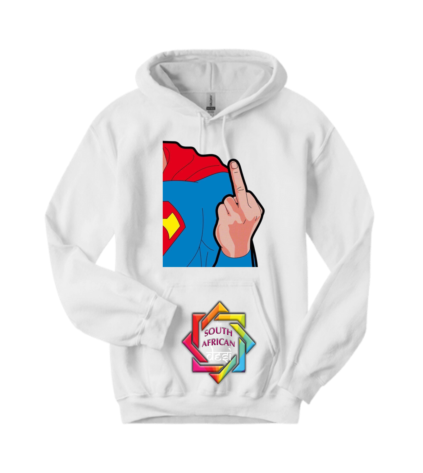 WEED SERIES • SUPERMAN MIDDLE FINGER  T-SHIRT/HOODIE/SWEATER