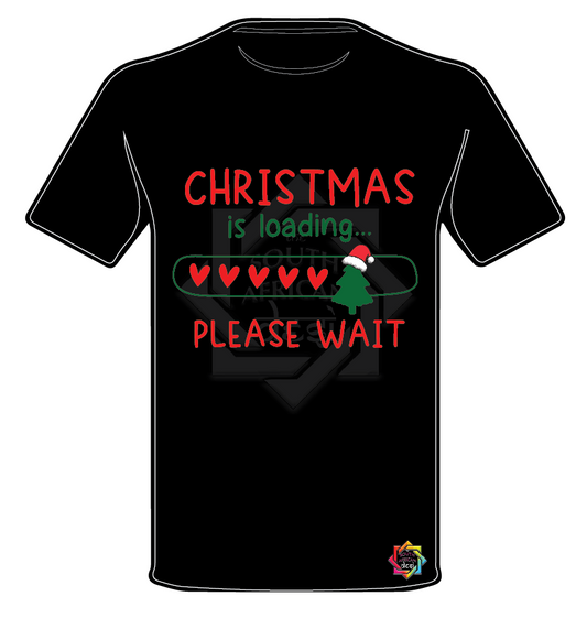 CHRISTMAS LOADING FUNKY T-SHIRT