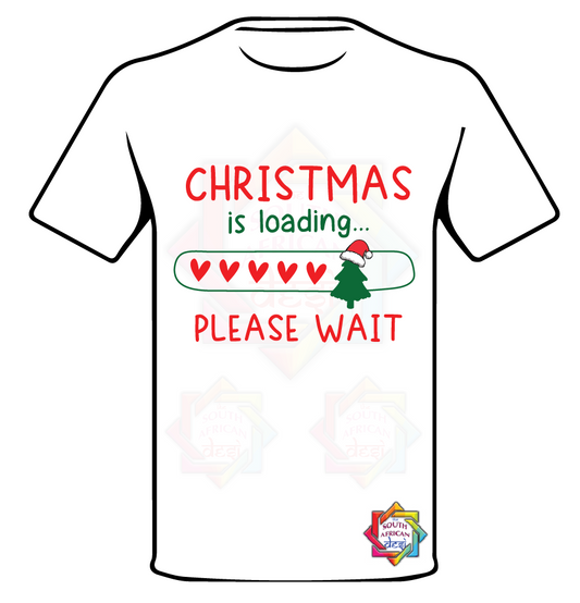 CHRISTMAS LOADING FUNKY T-SHIRT