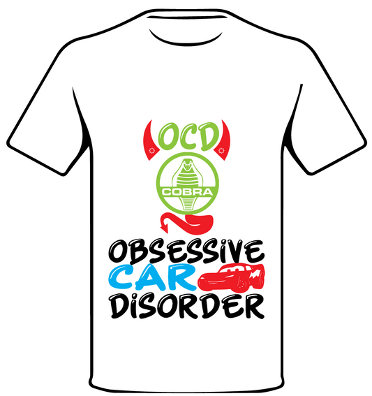 COBRA  INSPIRED OCD ENTHUSIAST T SHIRT