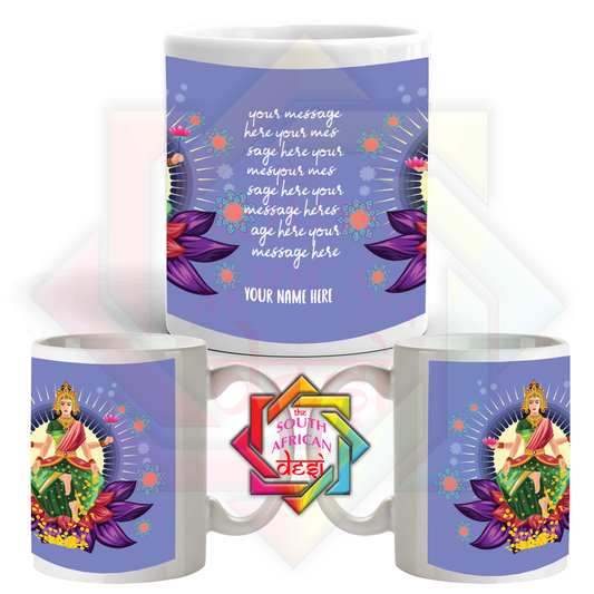 Ma Lakshmi Diwali Mug - Add Your Message