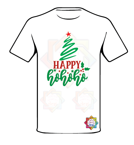 HAPPY HO HO HO T-SHIRT  FUNKY