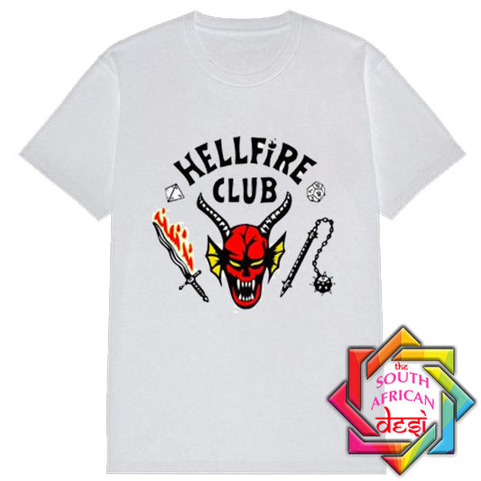 HELLFIRE CLUB STRANGER THINGS T SHIRT