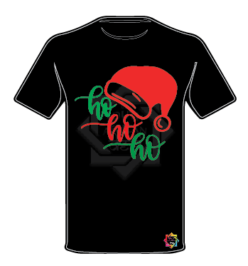 HO HO HO T-SHIRT FUNKY