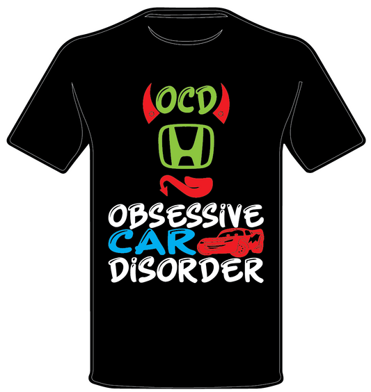 HONDA INSPIRED OCD ENTHUSIAST T SHIRT