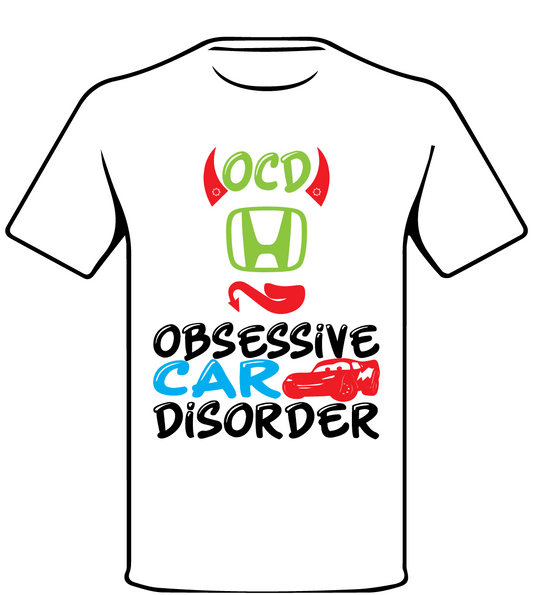 HONDA INSPIRED OCD ENTHUSIAST T SHIRT