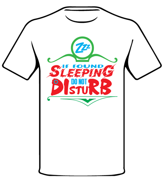 CANDID IF FOUND SLEEPING T SHIRT