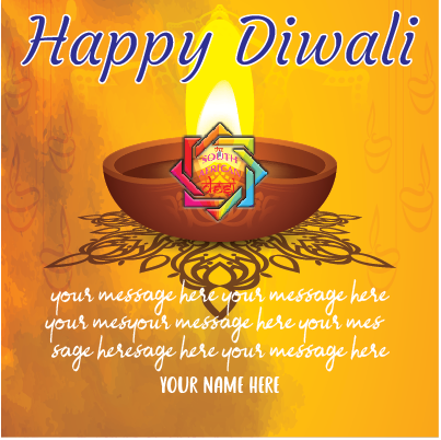 Diwali Magnet - Add your message