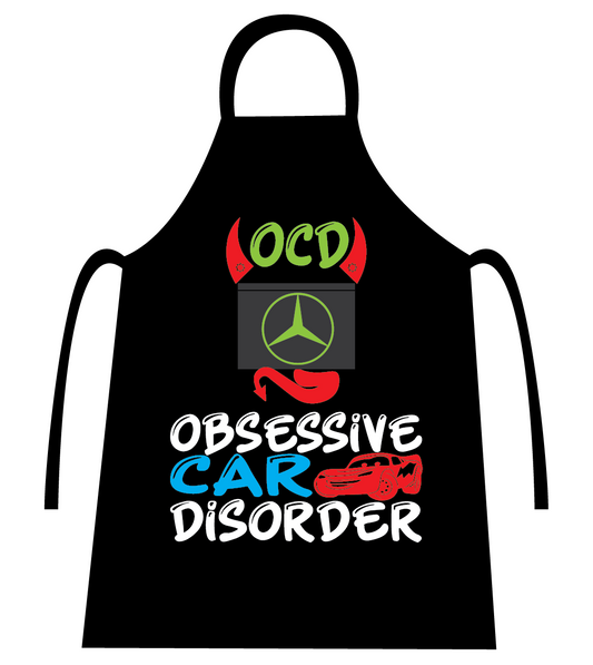 MERCEDES INSPIRED OCD ENTHUSIAST APRON