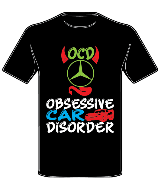 MERCEDES  INSPIRED OCD ENTHUSIAST T SHIRT