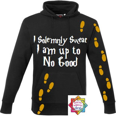 I SOLEMNLY SWEAR I AM UP TO NO GOOD (HARRY POTTER INSPIRED) HOODIE/SWEATER | UNISEX