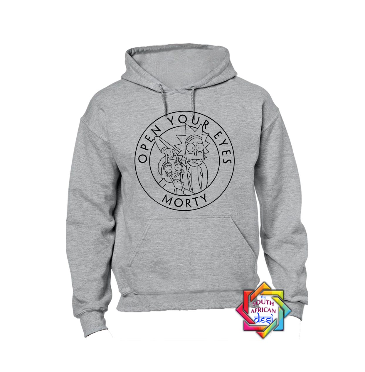 OPEN YOUR EYES MORTY | RICK AND MORTY HOODIE/SWEATER | UNISEX