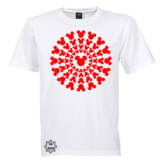 Mickey Mouse Mandala T shirt
