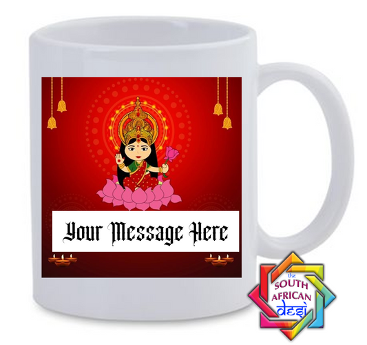 Diwali Maa Lakshmi Mug - Add Your Message