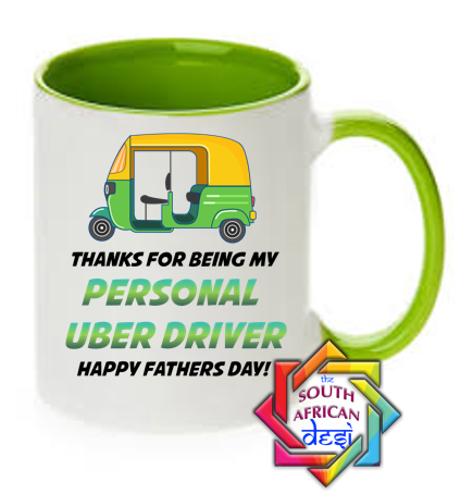 Thanks for Being My Personal Uber Driver Mug | Fathers Day