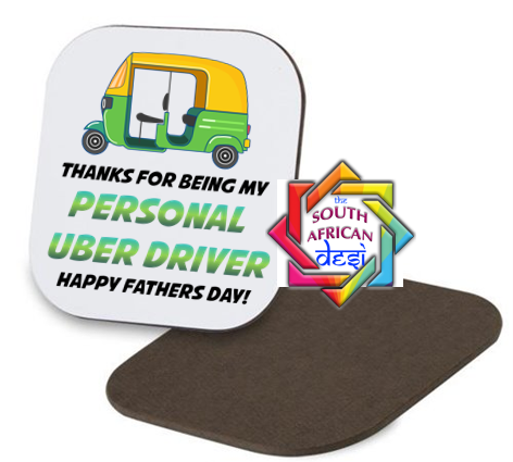 Thanks For Being My Personal Uber Driver Coaster | Fathers Day