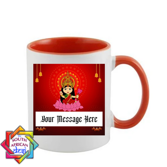 Diwali Maa Lakshmi Mug - Add Your Message