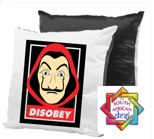 Disobey - Money Heist Inspired - Scatter Cushion